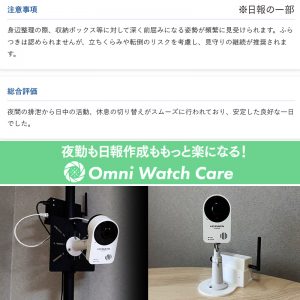 AIによる映像解析・見守り支援システム